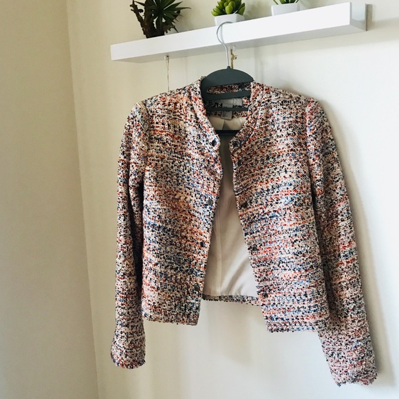 h&m tweed jacket
